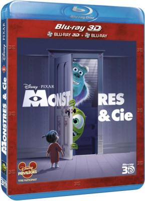 Monstres et Cie - Combo Blu-Ray 3D 
