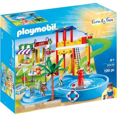 Playmobil Family Fun 70115 - Parc Aquatique Et Caf&eacute;