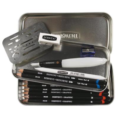 DERWENT  Metallic Box Set Painting Kit Multicolore