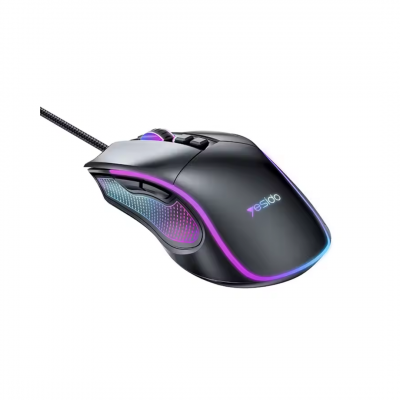 YESIDO Souris gamer filaire - Haute pr&eacute;cision, design ergonomique, performance pro
