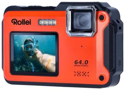 ROLLEI Sportsline 64 selfie Orange et Noir