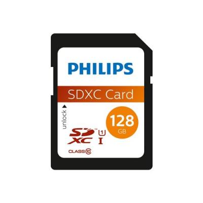PHILIPS  FM12SD55B/00 m&eacute;moire flash 128 Go SDXC UHS-I Classe 10 - Neuf