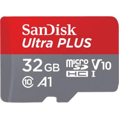 SANDISK Carte m&eacute;moire SD  MicroSD ULTRA PLUS 32Go