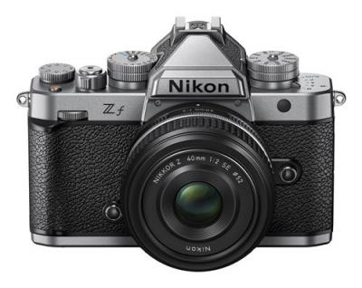 NIKON KIT Z f Silver + Z 40mm SE + promo &eacute;tui cuir & courroie