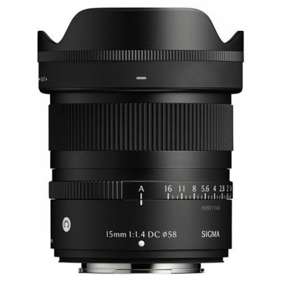 SIGMA  Objectif 15mm f/1.4 DC Contemporary compatible avec Fujifilm X