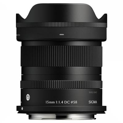 SIGMA  Objectif 15mm f/1.4 DC Contemporary compatible avec Canon RF-S