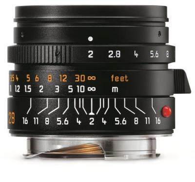 LEICA Objectif hybride  Summicron-M 28 mm f/2 ASPH. Noir