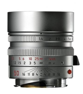 LEICA Objectif hybride  Summilux-M 50 mm f/1.4 ASPH. Argent Chrom&eacute;