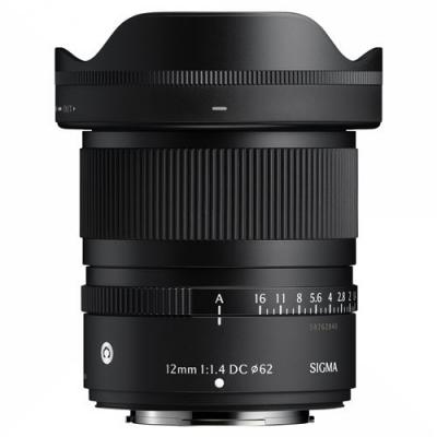 SIGMA  Objectif 12mm f/1.4 DC Contemporary compatible avec Fujifilm X