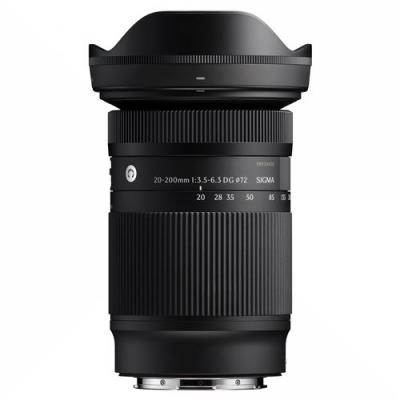 SIGMA Objectif Hybride  DG Contemporary 20-200 mm f/3.5-6.3 Noir pour Monture L 