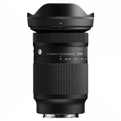 SIGMA Objectif Hybride  DG Contemporary 20-200 mm f/3.5-6.3 Noir pour Monture Sony FE 