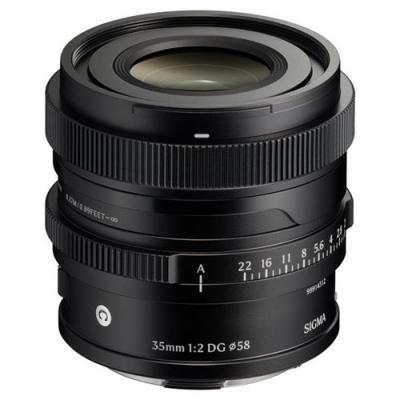 SIGMA Objectif hybride  DG CTP 35 mm f/2-22 Noir pour Monture L 
