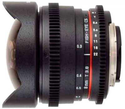 SAMYANG  8mm T3.8 Asph IF MC Fisheye CS II (Nikon)