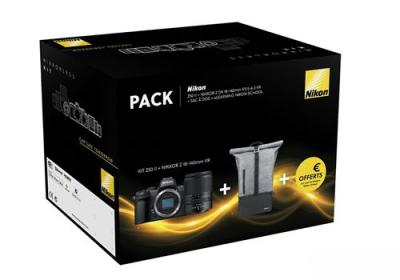 NIKON KIT Z50II + 18/140VR + sac a dos+ 2H cours a distance School