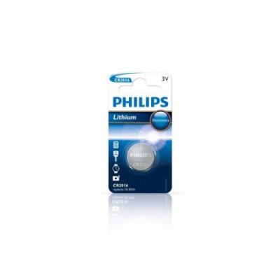 PHILIPS Pile CR2016 / DL2016  Bouton Lithium 3V
