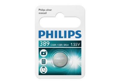 PHILIPS Pile Oxyde d'Argent SR54  389/00B