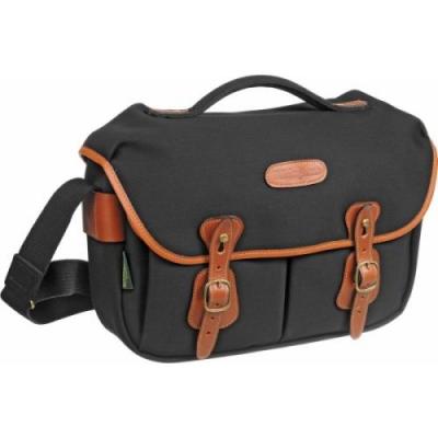 BILLINGHAM  Hadley Pro sac photo d'&eacute;paule toile noir / tan