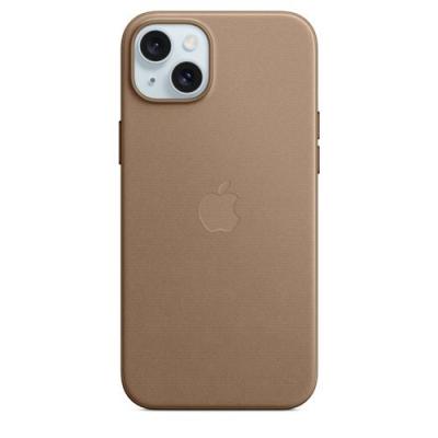 APPLE  Coque en tissage fin avec MagSafe pour iPhone 15 Plus - Taupe