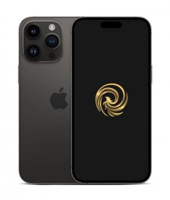 Apple iPhone 14 Pro 6,12"" 5G 128 Go Double SIM Noir Sid&eacute;ral Reconditionn&eacute; Grade A Reborn