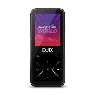 DJIX Baladeur MP4 Bluetooth  M500 avec stockage int&eacute;gr&eacute; Noir