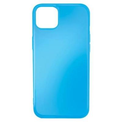 MUVIT  For France Coque Souple Transparente Bleu Iphone 13 - Neuf