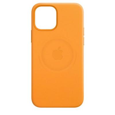 APPLE  Coque Leather MagSafe iPhone 12 Mini - California Poppy