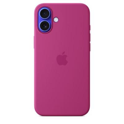 APPLE Coque en silicone avec MagSafe pour iPhone 16 Plus Fuchsia 