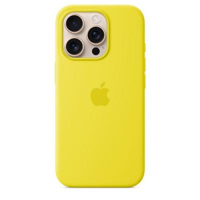APPLE Coque en silicone avec MagSafe pour iPhone 16 Pro Carambole 
