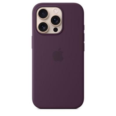 APPLE Coque en silicone avec MagSafe pour iPhone 16 Pro Prune 
