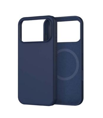 WEFIX Coque en Silicone  MagSafe Bleu pour iPhone 17 Pro