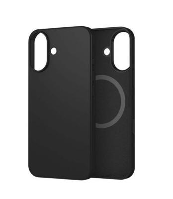 WEFIX Coque en Silicone  MagSafe Noir pour iPhone 17