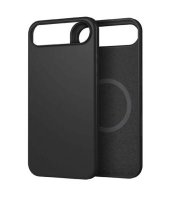 WEFIX Coque en Silicone  MagSafe Noir pour iPhone 17 Air