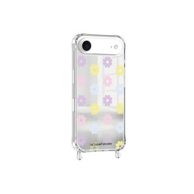 LA COQUE FRANCAISE Coque imprim&eacute;e La coque Fran&ccedil;aise Miroir Marguerites pastels avec anneau pour iPhone Air