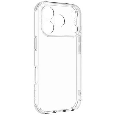 MUVIT FOR FRANCE Coque  2M recycl&eacute;e Transparent pour iPhone 17 Pro