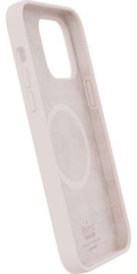 PURO Coque silicon  Icon Magnetique iPhone 14 et iPhone 13 Rose