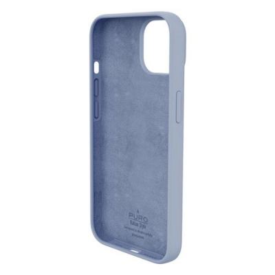 PURO Coque et &eacute;tui t&eacute;l&eacute;phone mobile  Coque Silicon Icon IP14 Plus Bleu