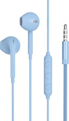 FORCE PLAY Ecouteurs avec fil  KP Bouton Jack 3.5mm Bleu 