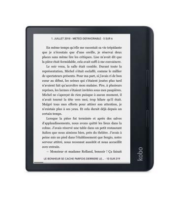 KOBO Liseuse numerique  by Fnac Sage 8'' 32 Go Noir - Reconditionne A