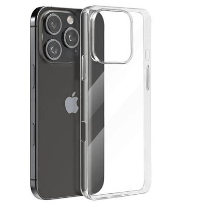 MOXIE Pack coque et verre tremp&eacute; 2,5D  pour iPhone 16 Pro Max Transparent 