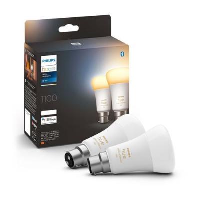 PHILIPS HUE Ampoule Connect&eacute;e  Wa 75w Pack De 2 Standard B22