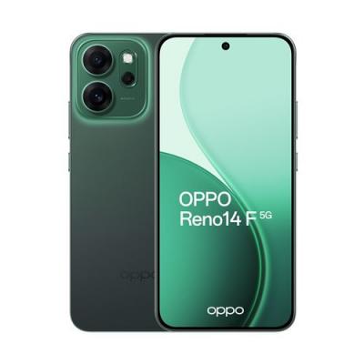 OPPO  Reno14 F 5G Verde: Smartphone Android 15 8GB RAM 256GB Batteria 6000mAh 