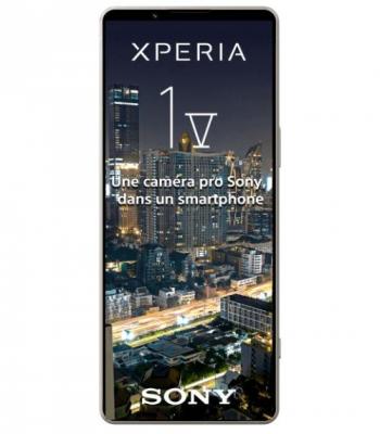 SONY Smartphone  Xperia 1 V 6,5"" 5G Double SIM 256 Go Argent platine