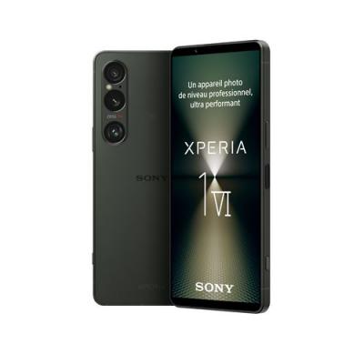 SONY  Xperia 1 VI 5G Nano SIM 256 Go Vert Kaki