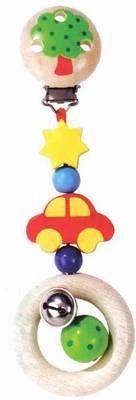 HEIMESS  - Clip en bois&nbsp;Voiture&nbsp;- d&egrave;s la naissance