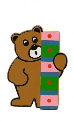 VILAC  - Lettre ourson en bois - i