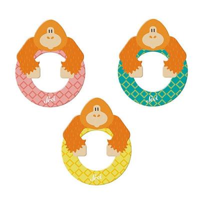 SEVI  animal lettre O 9 cm orange
