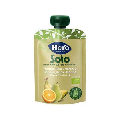 HERO PEDIALAC Pot Pour B&eacute;b&eacute; Hero Buenas Noches Banane Pera Orange (2 X 190 Gr)