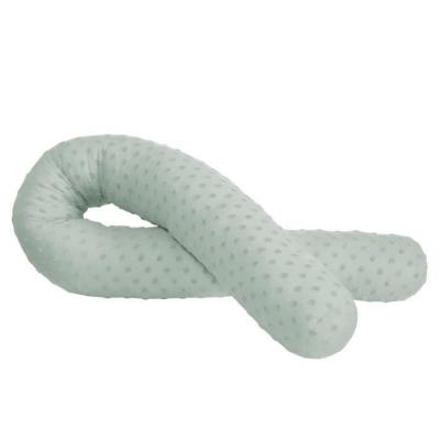 ROBA  Traversin - Tour de Lit B&eacute;b&eacute; ""Lil Planet"" 170x12 - Certifi&eacute; GOTS - Vert givr&eacute;