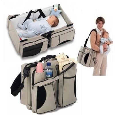 POPSPO Sac &agrave; langer pour maman 3 en 1 -  - Sac - Voyage berceau - Station 