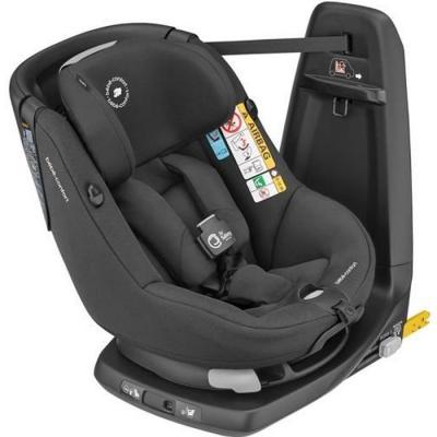BEBE CONFORT Si&egrave;ge auto  AxissFix Air Group 0+/1 Isofix Pivotant i-Size Air bags int&eacute;gr&eacute;s Authentic Black de 4 mois &agrave; 4 ans 